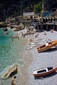 A Beach In Capri, 1959, limitierte, gestempelte Auflage 