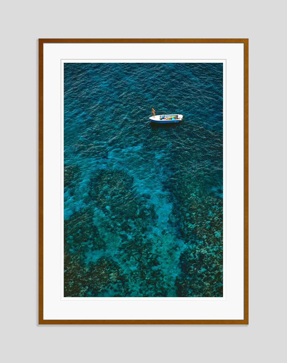 A Boat At Nassau 1960 Limited Signature Stamped Edition  - Photograph by Toni Frissell