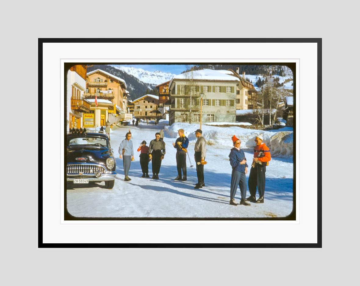 A Day In The Mountains

1955

A group of stylish skiers in Klosters, Switzerland, 1955.

by Toni Frissell

12x16 inches / 30x 41 cm paper size 
Archival pigment print
unframed 
(framing available see examples - please enquire) 

Limited Signature