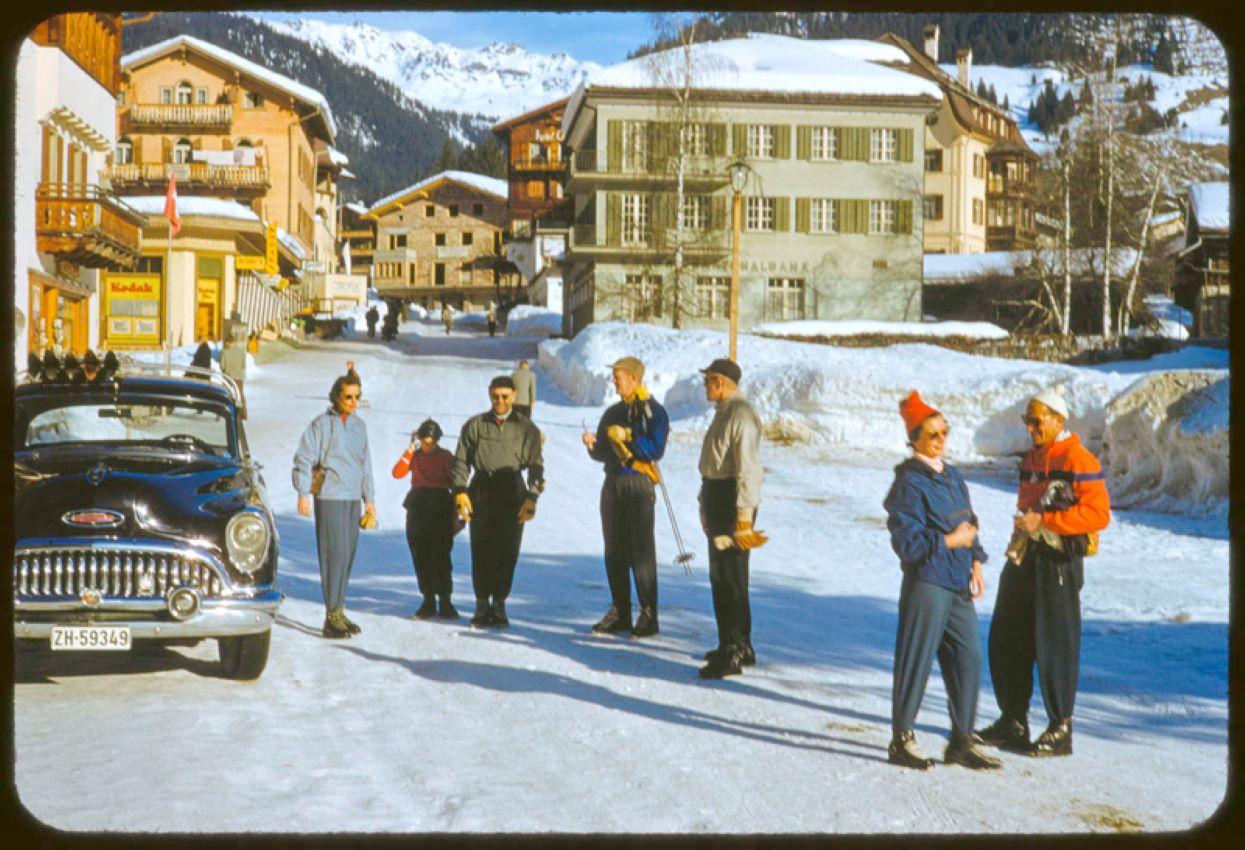 Toni Frissell Color Photograph - A Day In The Mountains 1955 Limited Signature Stamped Edition 