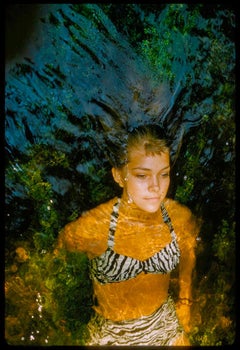A Face In The Water 1960 Übergroße, limitierte, gestempelte Auflage 