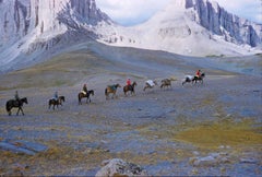 A Pack Trip In Wyoming, 1960, limitierte, gestempelte Auflage 