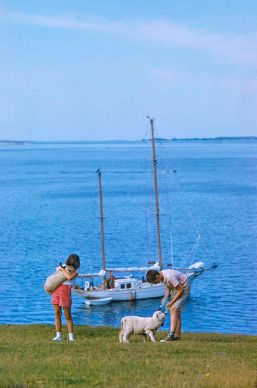 Toni Frissell Color Photograph - A Summer Yachting Trip 1958 Limited Signature Stamped Edition 