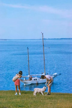 A Summer Yachting Trip 1958, Übergroße, limitierte, gestempelte Auflage 