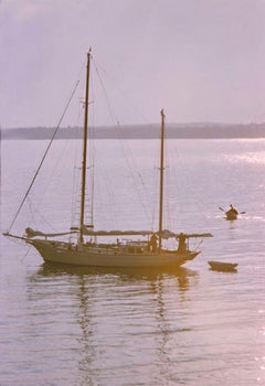 A Yacht In Sunlight 1958 Limited Signature Stamped Edition 