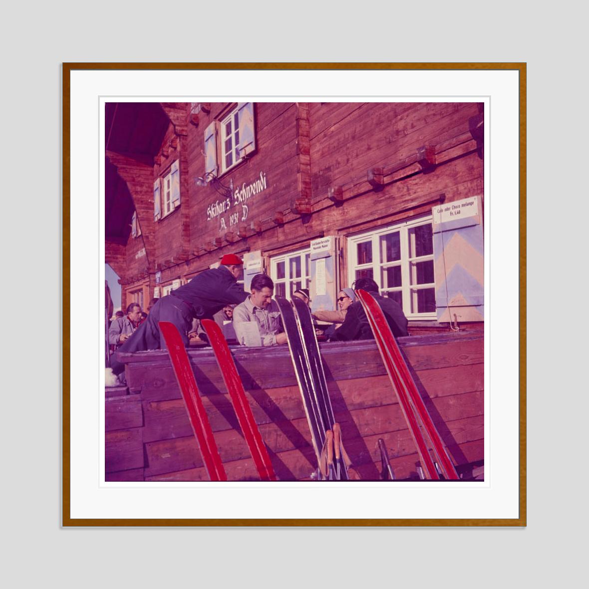 Apres Ski Time 1951 Limited Signature Stamped Edition  - Photograph by Toni Frissell