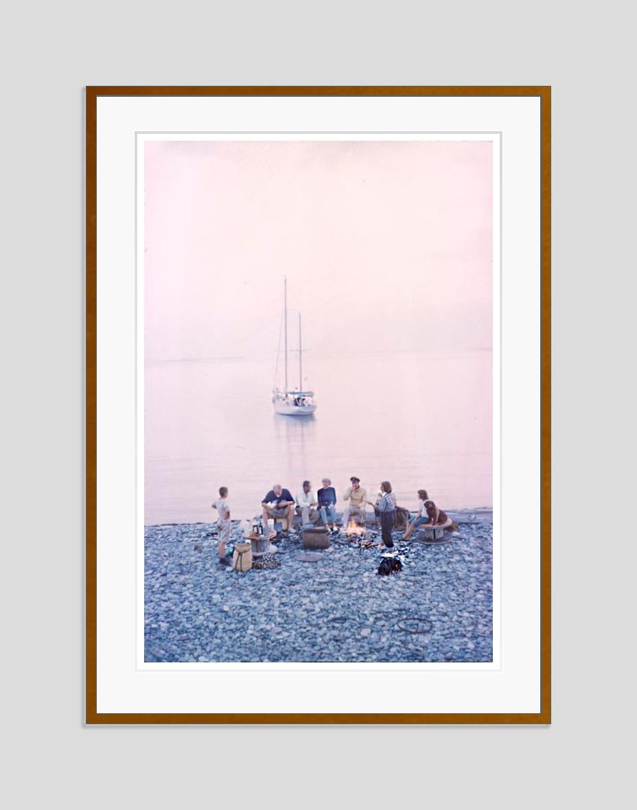 Beach Party 1958 Limited Signature Stamped Edition - Photograph by Toni Frissell