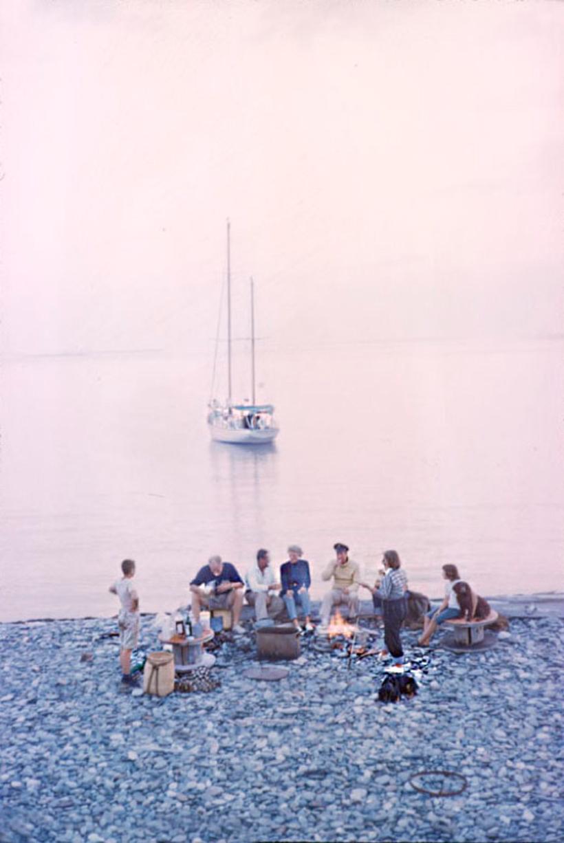 Maine Beach Party 
1958

A beach party during a yachting trip, Maine, USA, 1958. 
by Toni Frissell

40 x 60" inches / 101 x 152 cm paper size 
Archival pigment print
unframed 
(framing available see examples - please enquire) 

Limited Signature