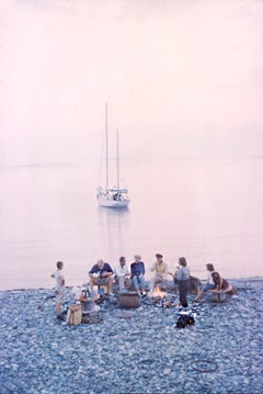 Table de plage du Maine 1958 Toni Frissell édition limitée signée et estampillée 