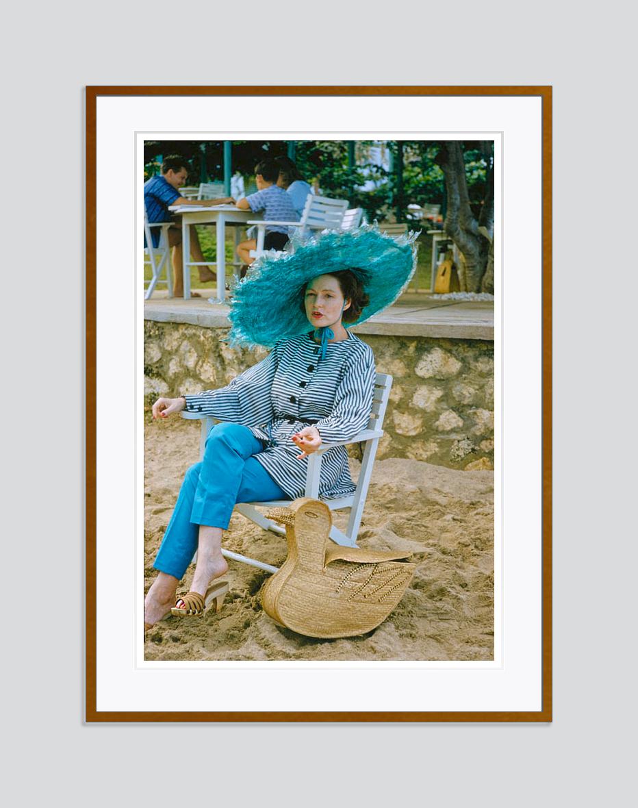 Beachwear 
1957

A woman in beachwear, Montego Bay, 1957. 

by Toni Frissell

40 x 30