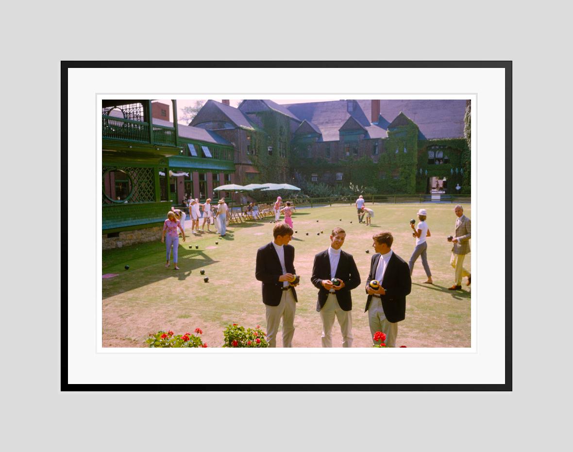 Bowling Club 1966 Limited Signature Stamped Edition  - Photograph by Toni Frissell