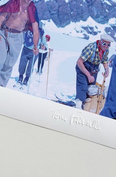 Escalader le glacier jusqu'à Zermatt Édition limitée estampillée Signature