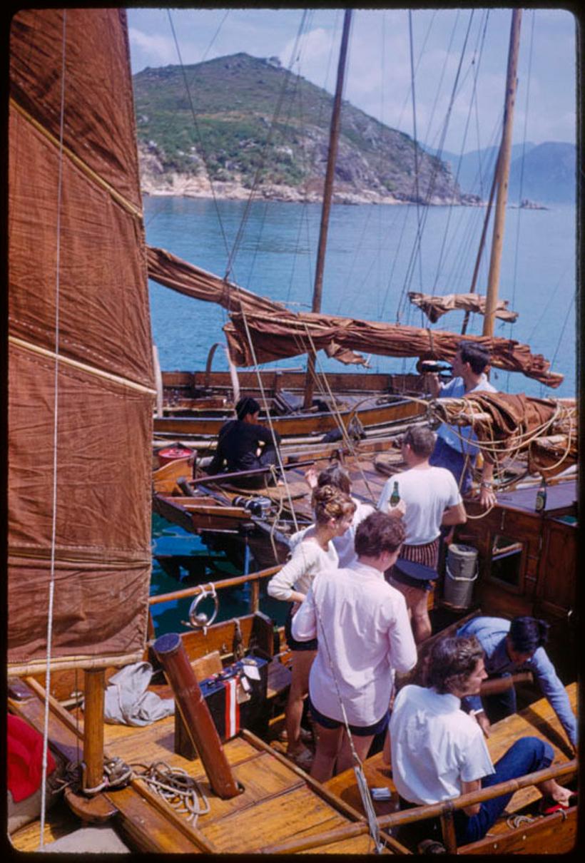 Toni Frissell Color Photograph - Drinks Time 1959 Oversize Limited Signature Stamped Edition 