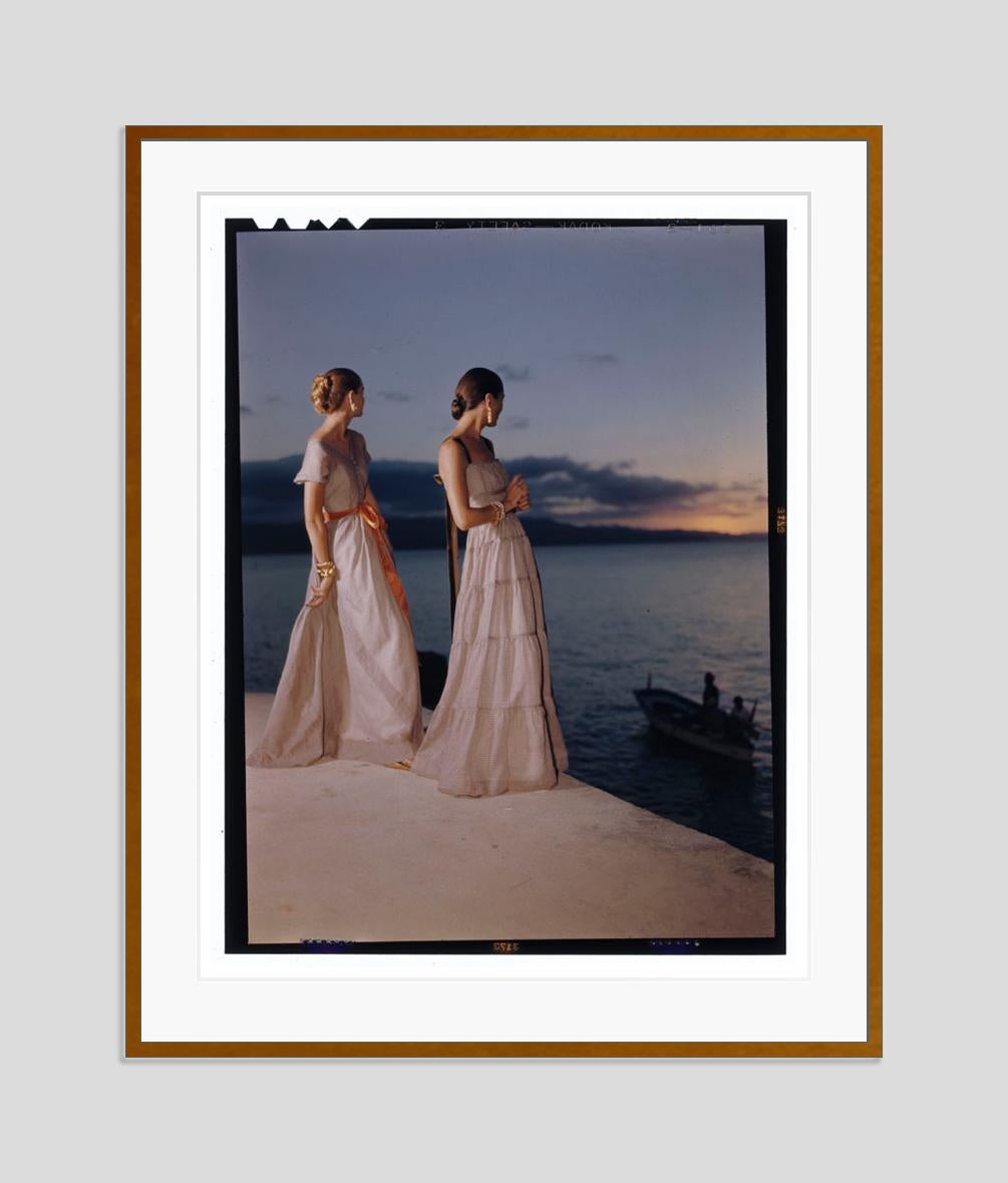 Evening Gowns At Sunset 1946 Oversize Limited Signature Stamped Edition  - Photograph by Toni Frissell