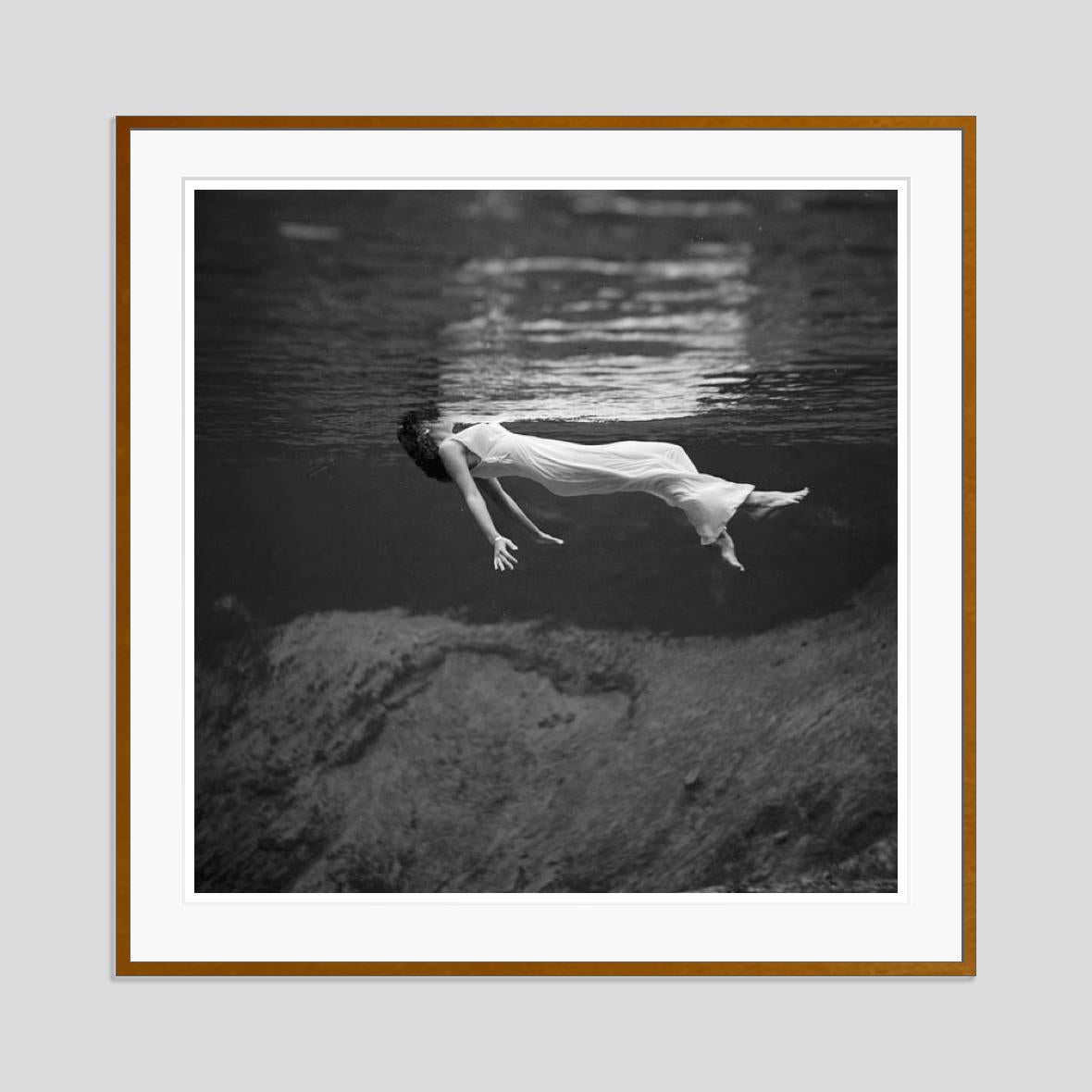 Floating 1947 Oversize Limited Signature Stamped Edition  - Photograph by Toni Frissell