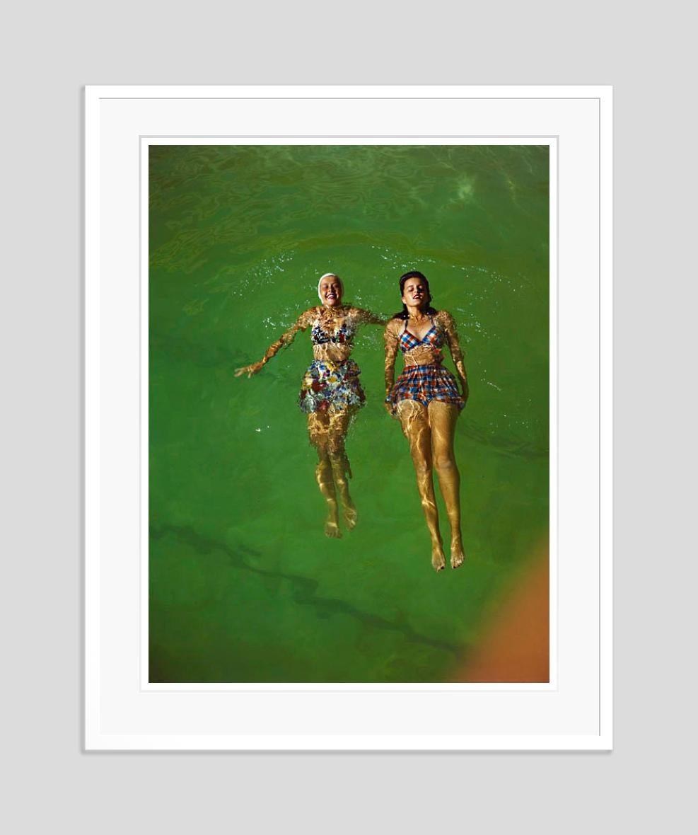Floating Limited Signature Stamped Edition  - Modern Photograph by Toni Frissell