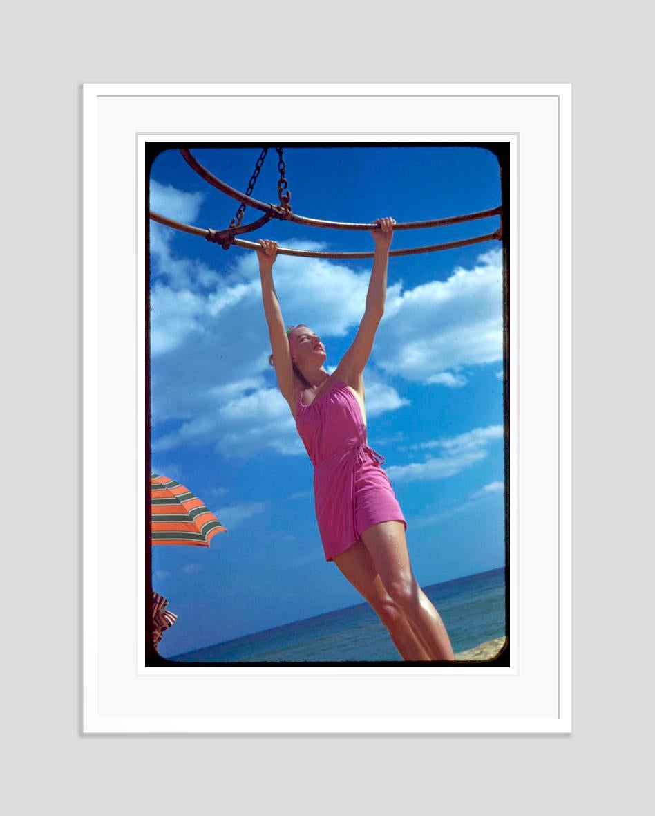 Florida Vogue 1944 Limited Signature Stamped Edition - Modern Photograph by Toni Frissell
