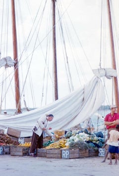 „Obststand auf den Bahamas“ – Ungerahmter Druck in limitierter Auflage mit Signaturstempel