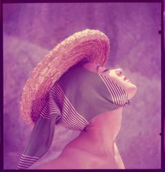 Mädchen mit Hut 1951 Limitierte Signatur, gestempelte Auflage 