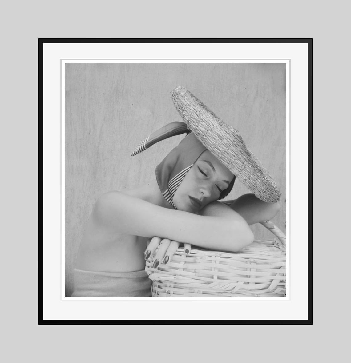  Girl In A Headscarf 1951 Limited Signature Stamped Edition  - Photograph by Toni Frissell