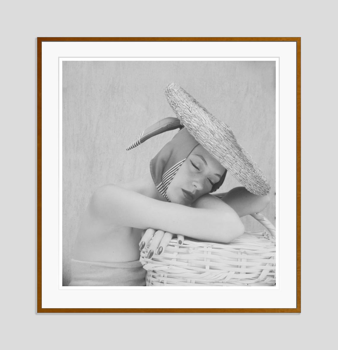  Girl In A Headscarf 1951 Limited Signature Stamped Edition  - Modern Photograph by Toni Frissell