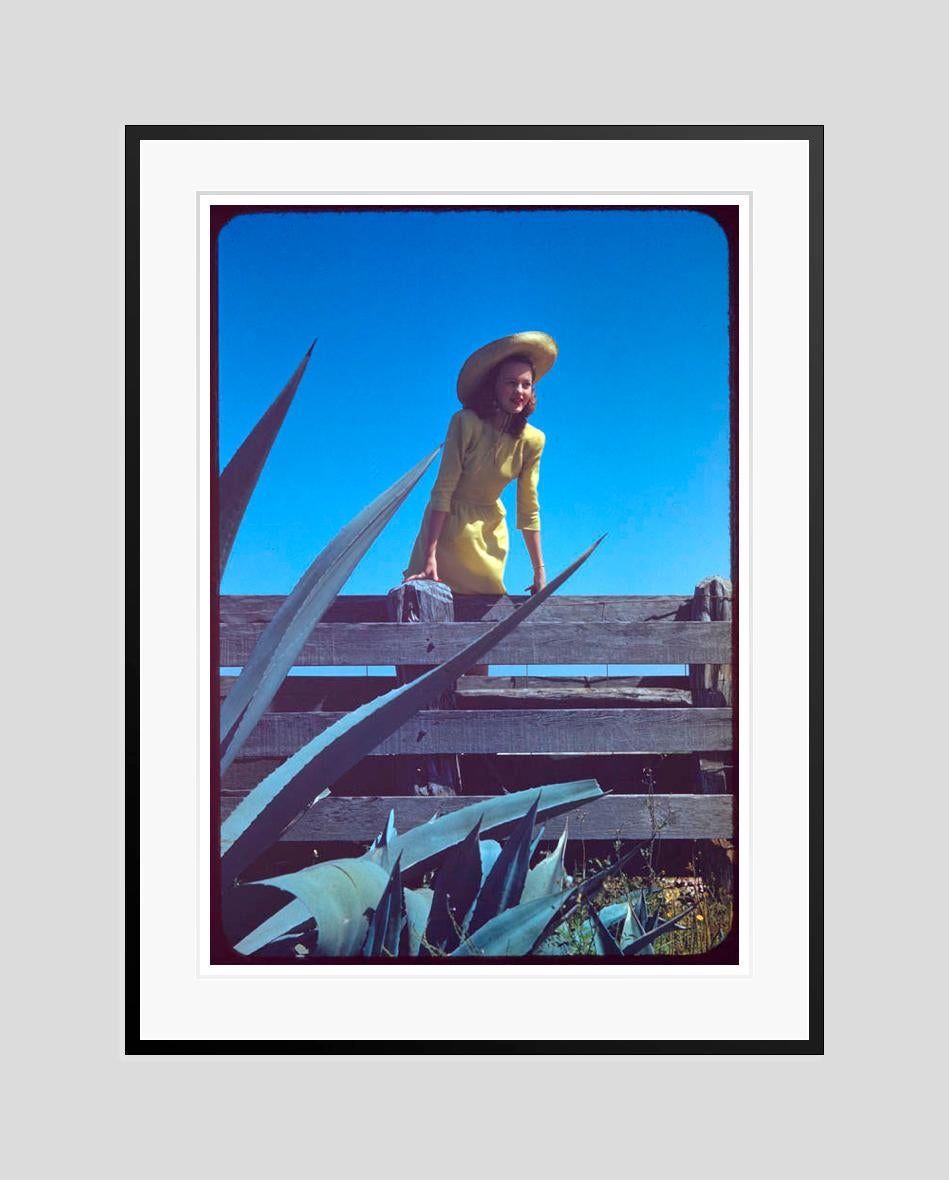Girl In Yellow 1944 Limited Signature Stamped Edition  - Photograph by Toni Frissell
