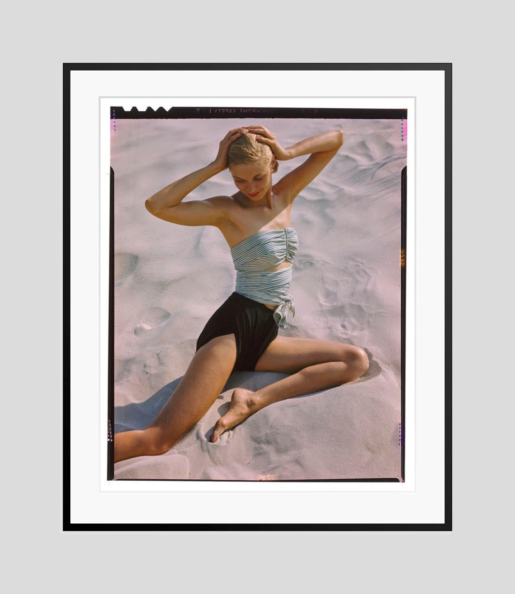 Girl On The Beach 

1948

Beachwear fashion shoot, 1948.

by Toni Frissell

16 x 20
