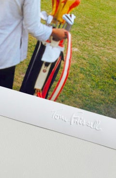 Golf In Hong Kong 1959 Toni Frissell Edizione Limitata con Timbro della Firma