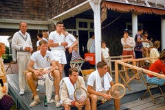Club de tenis Hamptons 1955 Edición limitada sobredimensionada con sello de firma