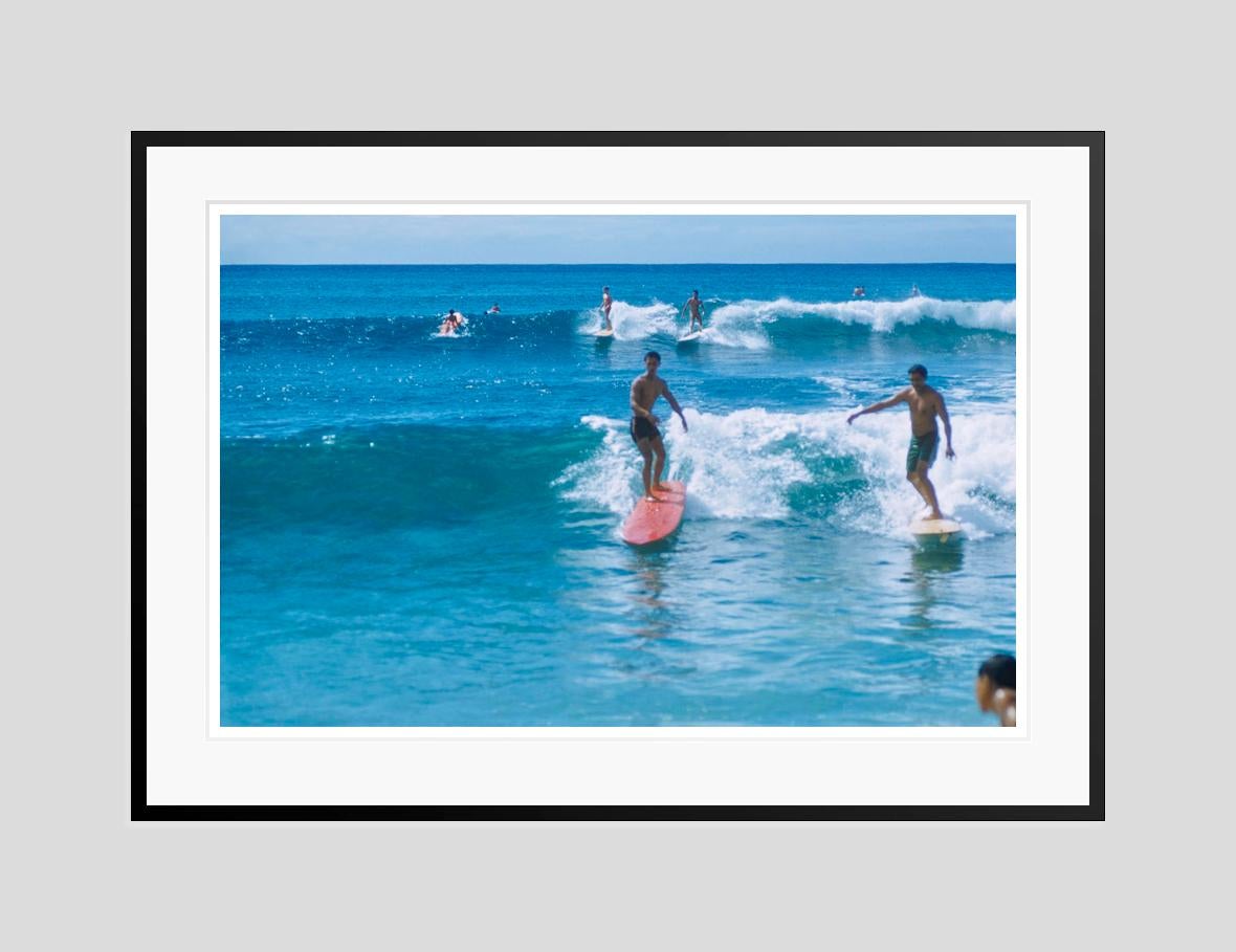 Hawaiian Scenes 

1957

Two surfers ride a wave, Hawaii, 1957

by Toni Frissell

16 x 20