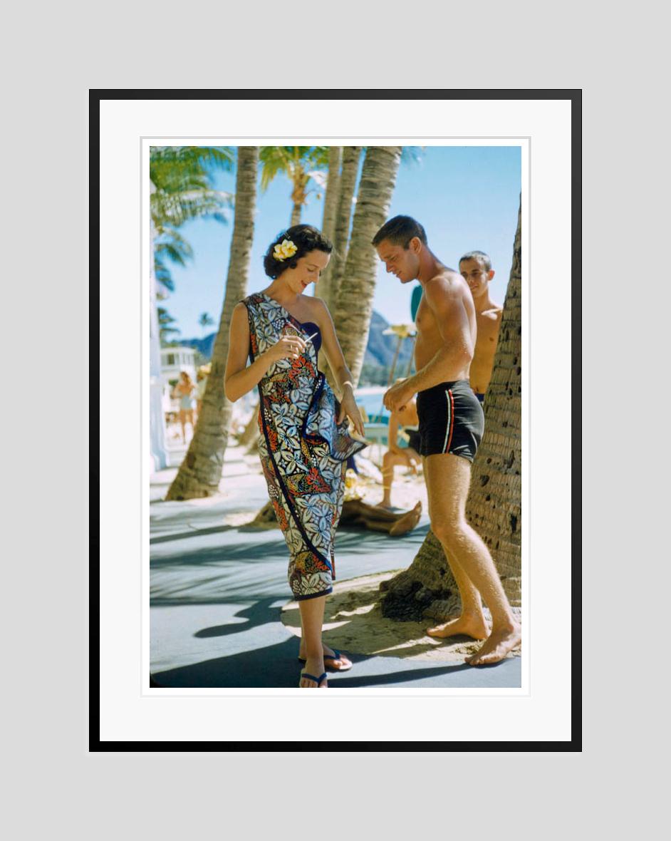 Hawaiian Scenes 

1957

A couple in beachwear, Hawaii, 1957

by Toni Frissell

16 x 20