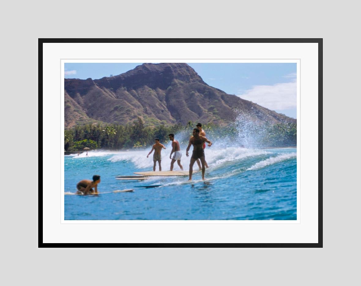 Hawaiian Scenes 

1957

Surfers riding waves, Hawaii, 1957

by Toni Frissell

20 x 24