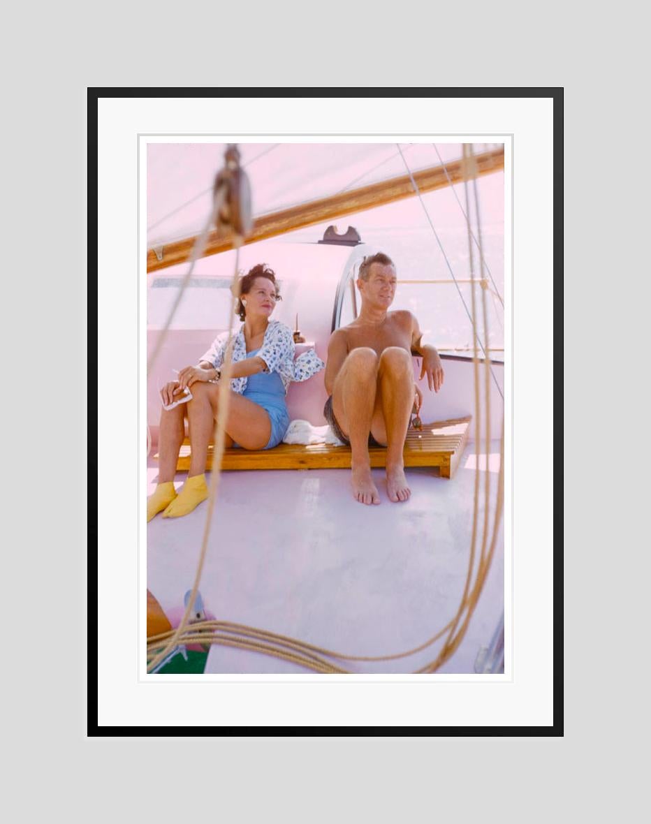 Scene hawaiane 1957 Edizione limitata con timbro della firma - Color Photograph Grigio di Toni Frissell