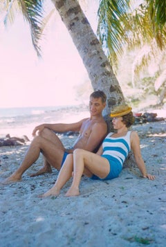 Hawaiianische Szenen in Übergröße, limitierte, gestempelte Auflage von 1957 