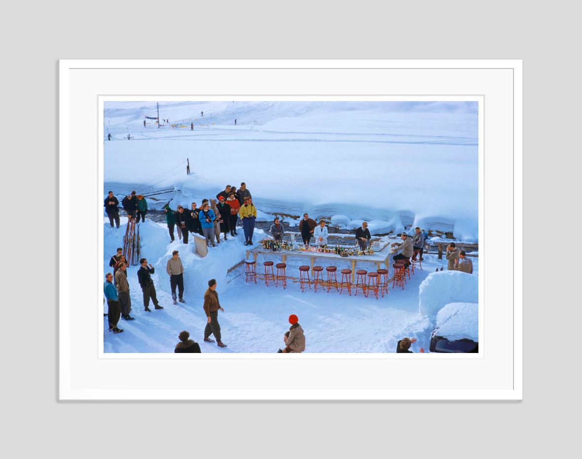 Ice Bar 1955 Limited Signature Stamped Edition - Modern Photograph by Toni Frissell