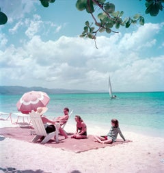 Toni Frissell - Jamaica Parasol 1948 Limited Signature Stamped Edition Jamaica Parasol 1948 Limited Signature Stamped Edition