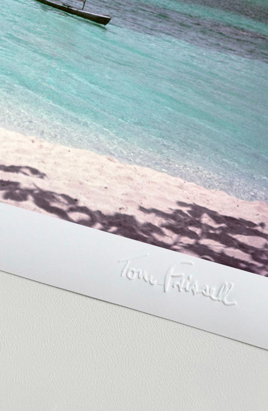 Jamaica Sailing 1948 Oversize Limited Signature Stamped Edition - Modern Photograph by Toni Frissell