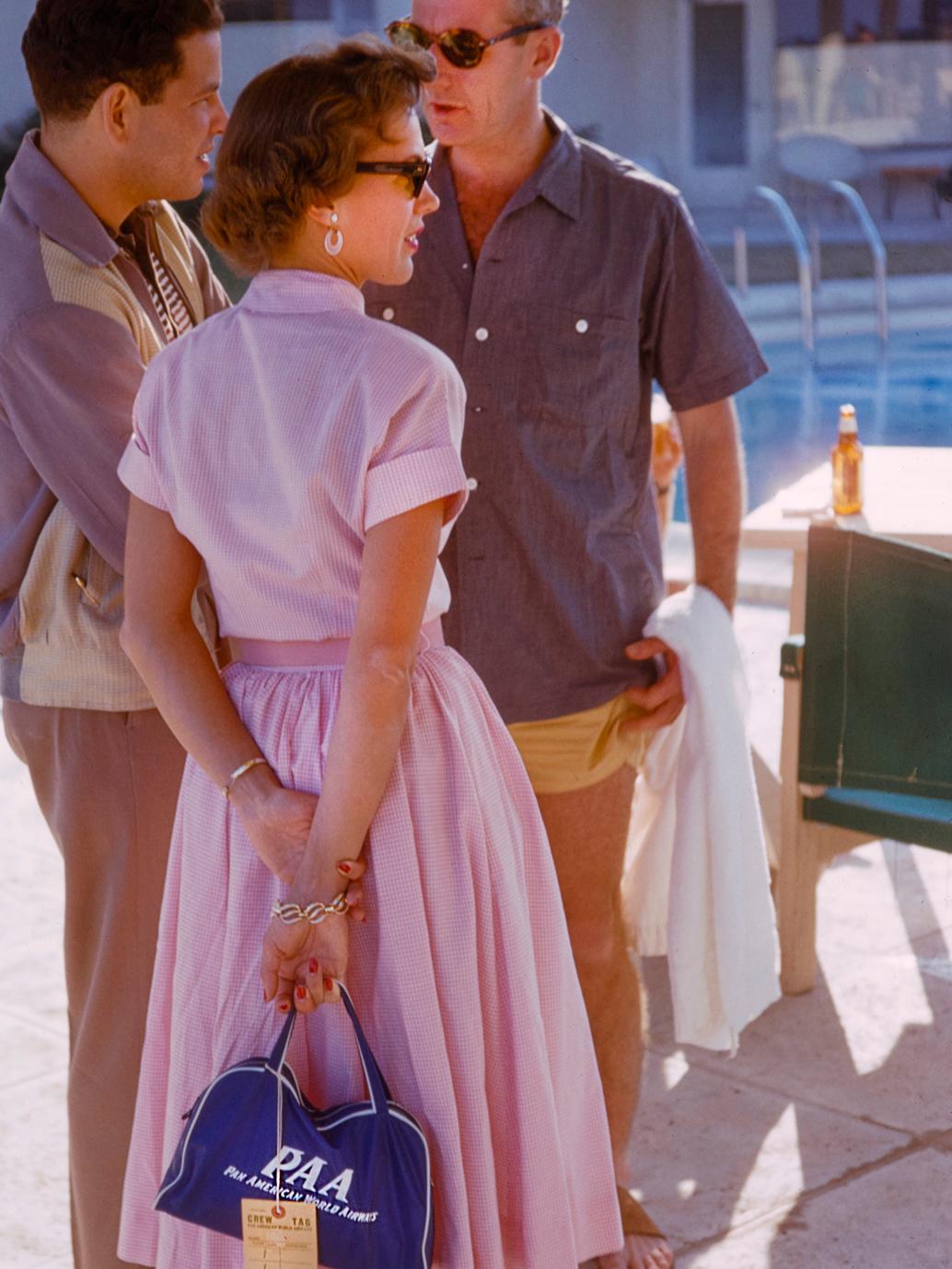 La Coquille Club 1954 Limited Signature Stamped Edition - Modern Photograph by Toni Frissell