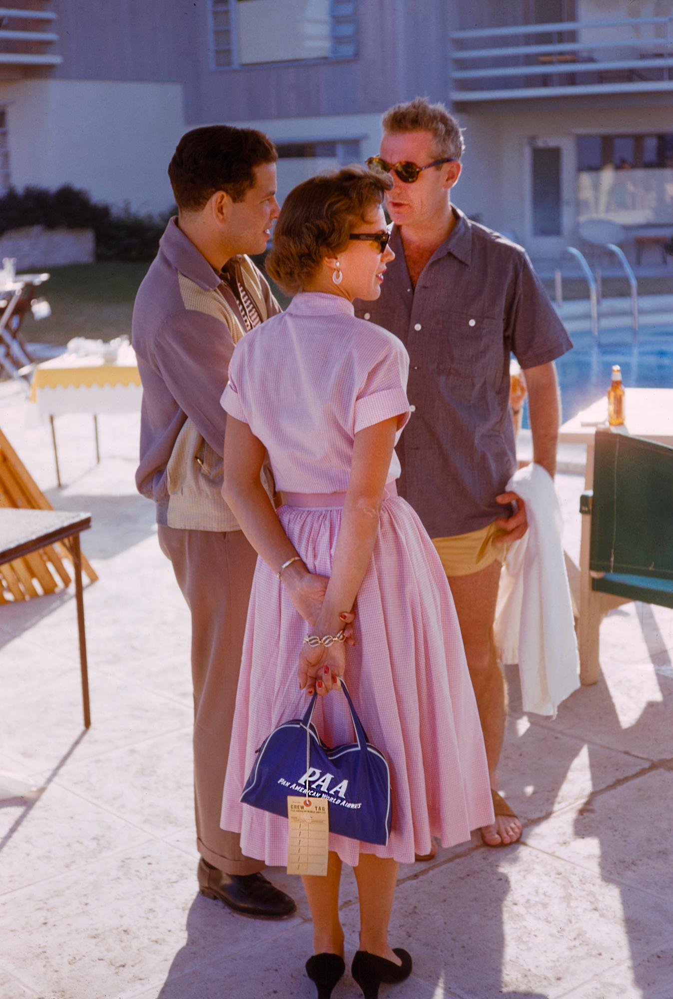 Toni Frissell Color Photograph - La Coquille Club 1954 Limited Signature Stamped Edition