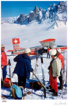 «Landed At The Haute Route»: Edición limitada sin enmarcar, con sello de autor