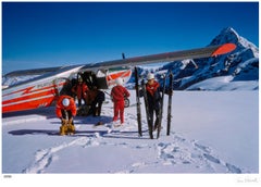 «Landing At The Haute Route»: Edición limitada sin enmarcar, con sello de autor