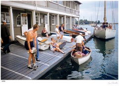 'Mackinac To Chicago Sail' Unframed Limited Signature Stamped Edition