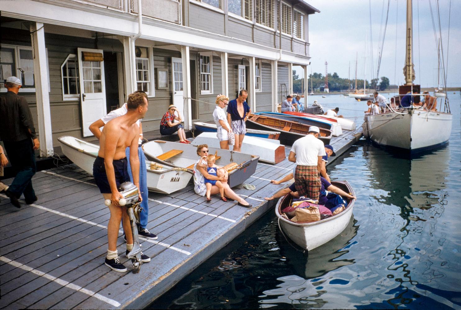 Toni Frissell Color Photograph - 'Mackinac To Chicago Sail' Unframed Limited Signature Stamped Edition