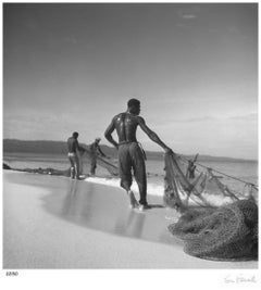 'Montego Bay Fisherman' Unframed Limited Signature Stamped Edition