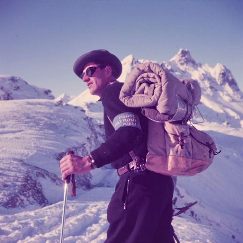 Toni Frissell Color Photograph - Mountain Top 1951 Limited Signature Stamped Edition 