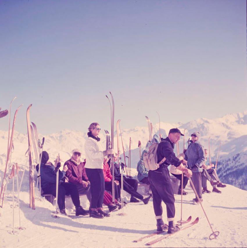 Toni Frissell Color Photograph - Mountain Top 1951 Limited Signature Stamped Edition 