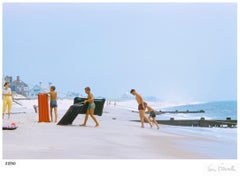 «On The Hamptons Beach»: Edición limitada sin enmarcar, con sello de autor