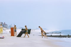 «On The Hamptons Beach»: Edición limitada sin enmarcar, con sello de autor