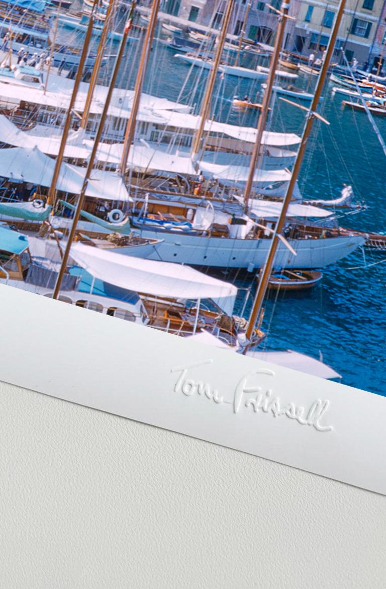 Rapallo Port Genoa Italy 1954 Oversize Limited Signature Stamped Edition - Photograph de Toni Frissell