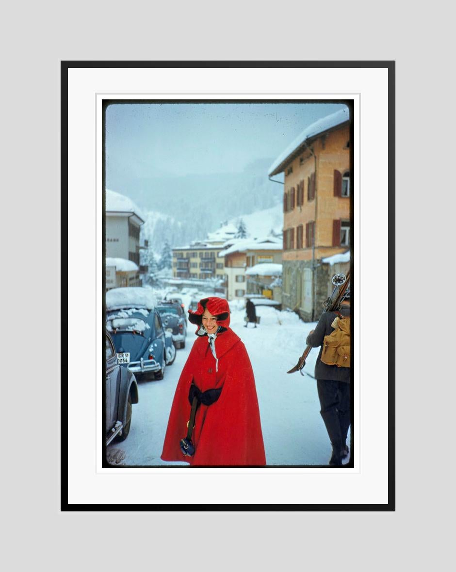 Red Riding Hood  1959 Limited Signature Stamped Edition  - Modern Photograph by Toni Frissell
